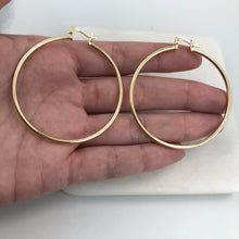 Load image into Gallery viewer, 18K Gold Layered 49 mm Hoops 21.0260
