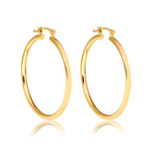 Load image into Gallery viewer, 18K Gold Layered 44 mm Hoops 21.0180
