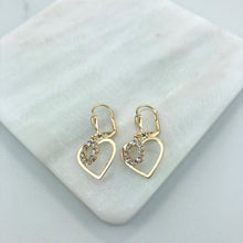 Load image into Gallery viewer, 18K Gold Layered Earrings 21.0282/1
