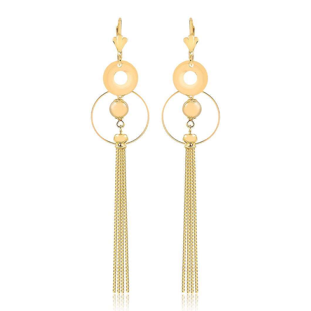 18K Gold Layered Earrings 21.0558