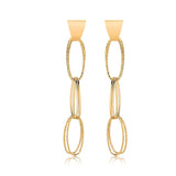 18K Gold Layered Earrings 21.0564