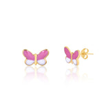 18K Gold Layered Kids Earrings 21.1133/7