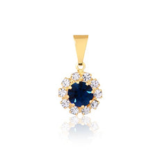 Load image into Gallery viewer, 18K Gold Layered White &amp; Multi-Color Cubic Zirconia Charm (More Colors) 31.0018/1/2/3/4/5/6/7/9
