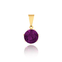 Load image into Gallery viewer, 18K Gold Layered Assorted Color Rhinestone Pendant 31.0048/1/2/3/4/5/6/7/9
