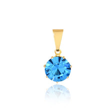 Load image into Gallery viewer, 18K Gold Layered Assorted Color Rhinestone Pendant 31.0048/1/2/3/4/5/6/7/9
