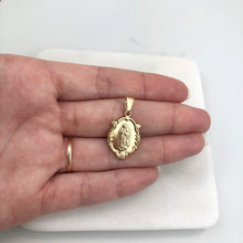 Load image into Gallery viewer, 18K Gold Layered 23mm Our Lady of Guadalupe Medal Pendant 31.0050
