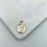 18K Gold Layered The Holy Child (El Divino niño) Medal Religious Pedant 31.0056