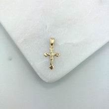 Load image into Gallery viewer, 18K Gold Layered 22mm Jesus Cross Pendant 31.0111
