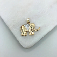 Load image into Gallery viewer, 18K Gold Layered Two-Tone Elephant Shape Pendant 31.0134
