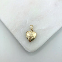 Load image into Gallery viewer, 18K Gold Layered 21mm Heart Shape Photo Locket 31.0135
