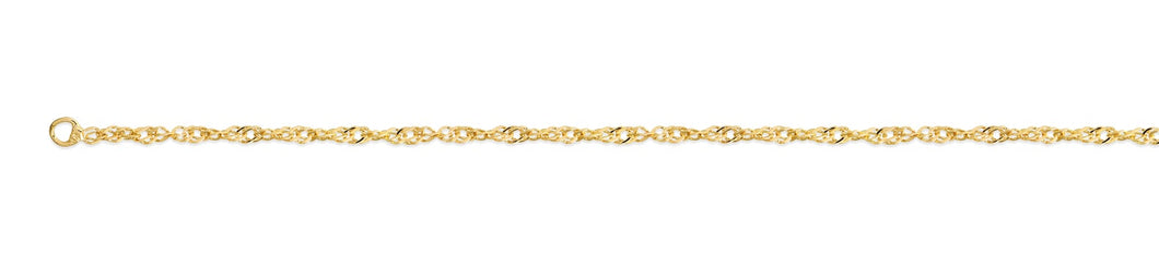 18K Gold Layered Chain 71.0074-18,20