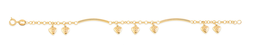 18K Gold Layered Bracelet 71.0123-7.5