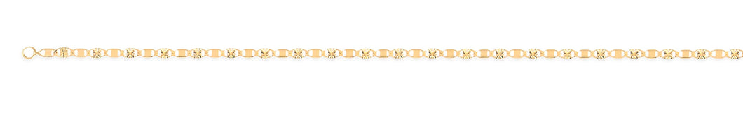 18K Gold Layered Chain 71.0127-18,20,22,24,7.5