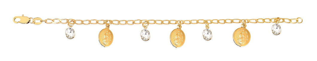18K Gold Layered Bracelet 71.0141/18-7.5