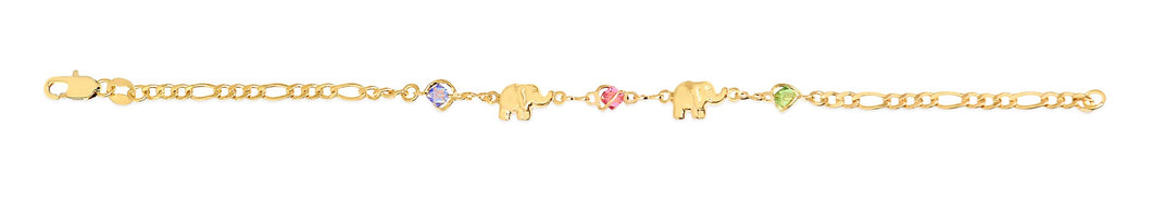 18K Gold Layered Bracelet 71.0190/17-7.5