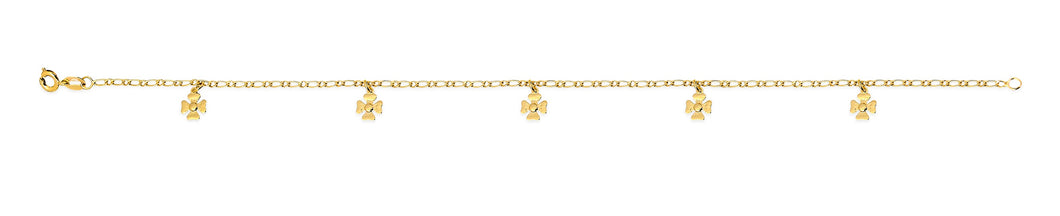 18K Gold Layered Anklet 71.0218-10