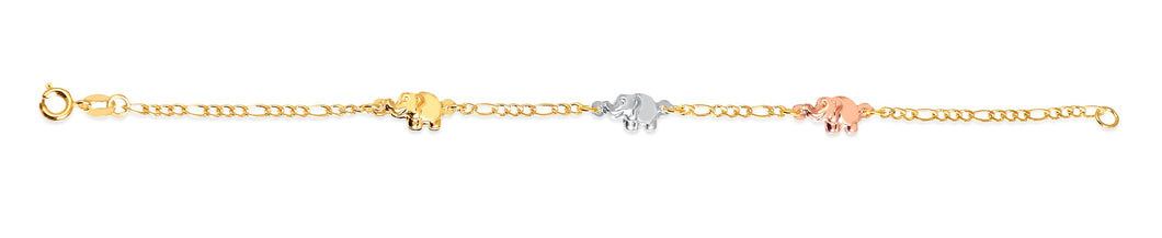 18K Gold Layered Bracelet 71.0283-7.5