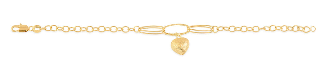 18K Gold Layered Bracelet 71.0334-7.5