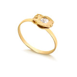 18K Gold Layered Kids Ring 81.0124/1.1.5/2/3/4/5